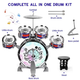 JAZZ DRUM MUSICAL PLAY SET