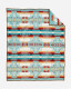 Robe Chief Joseph Aqua  Pendleton Blanket 64" X 80"