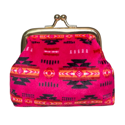 b&w african coin purse main image 1