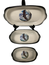Ceramic Serving Trays 3Pcs Set Eagle