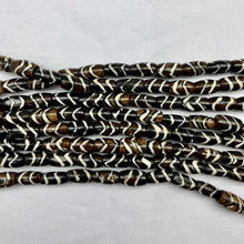Mud Bone Waves #5 1/2" 32pcs/Strand