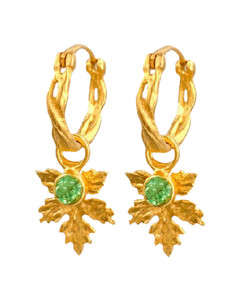 Ethical handmade jewellery earring with beautiful peridot gemstone custom made in Bali Ethical handmade jewellery earring with beautiful peridot gemstone custom made in Bali