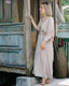Down to earth dress eco viscose pink colour hand made in Bali with ethical business Down to earth dress eco viscose pink colour hand made in Bali with ethical business