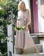 Down to earth dress eco viscose pink colour hand made in Bali with ethical business Down to earth dress eco viscose pink colour hand made in Bali with ethical business