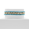 Pulsera Argentina Delgada Ajustable