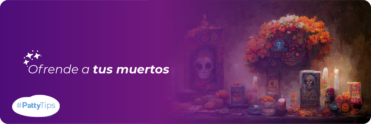 ¿Conoces el significado de los elementos de una ofrenda de Día de Muertos? 