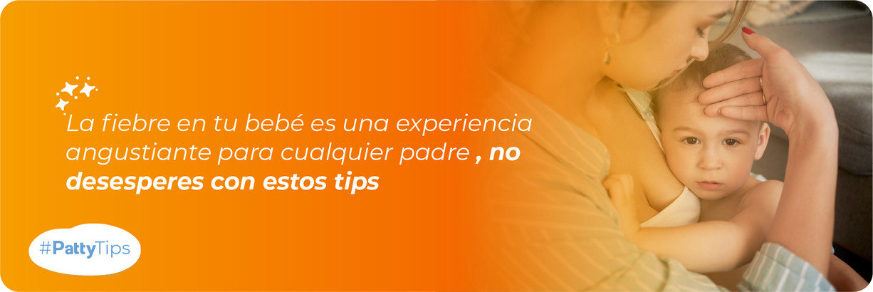 Consejos para bajar la fiebre de tu bebe