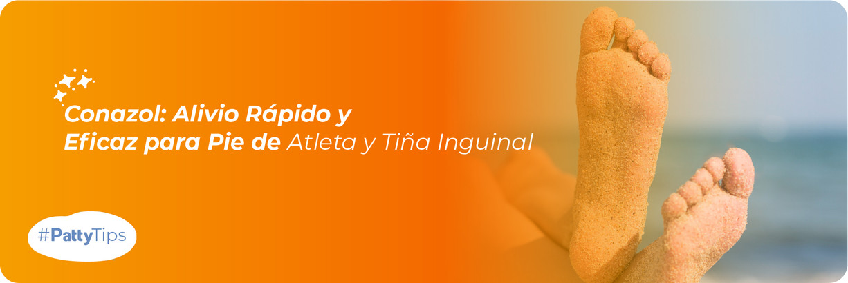 Combate el pie de atleta con conazol 