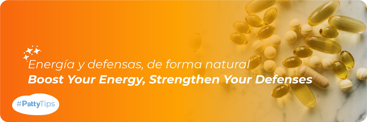 Vitaminas y suplementos para energía y defensas: tu aliado natural con Pattymart 