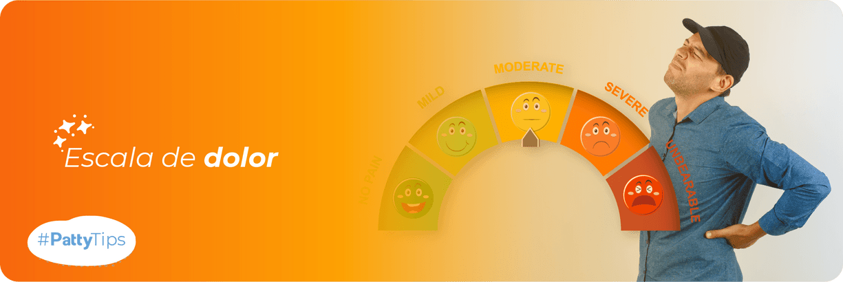 ¿Conocías la escala del dolor?