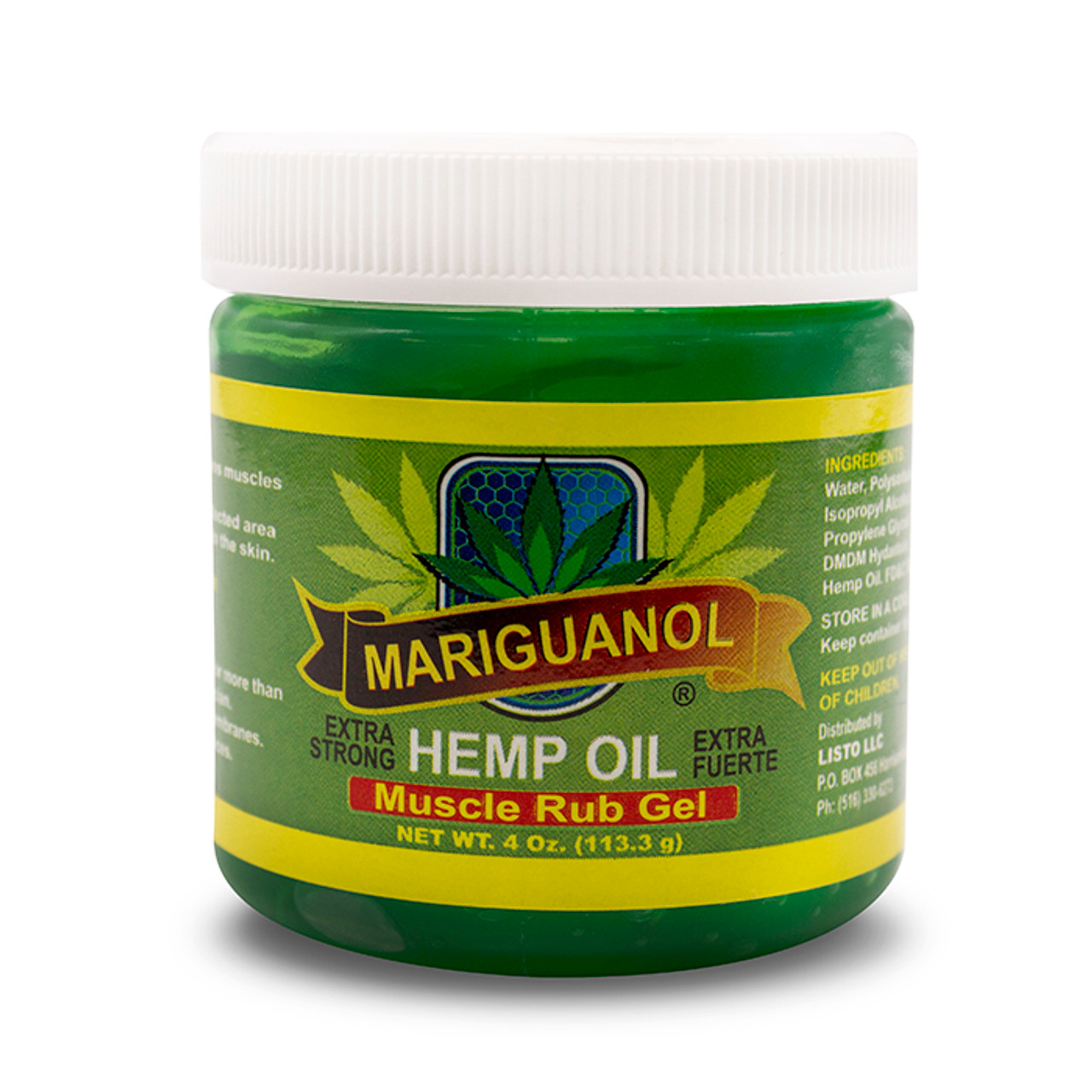 photo Mariguanol Gel mariguanol oil muscle rub gel 4oz