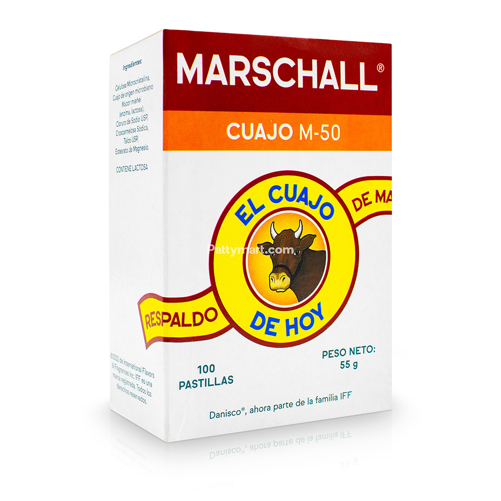 Cuajo Marschall 100 Vegetable Rennet Tablets – Make Cheese, Non-GMO, No Fridge Needed