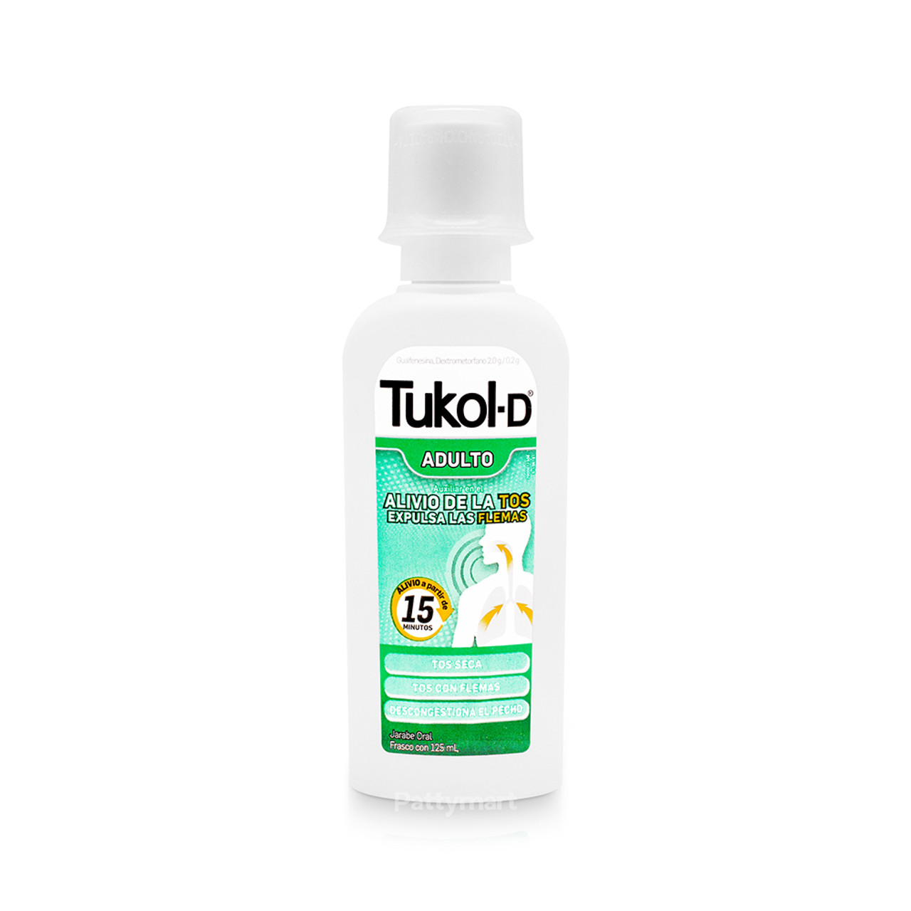 Tukol-d Jarabe Para Tos Adulto 125 Ml