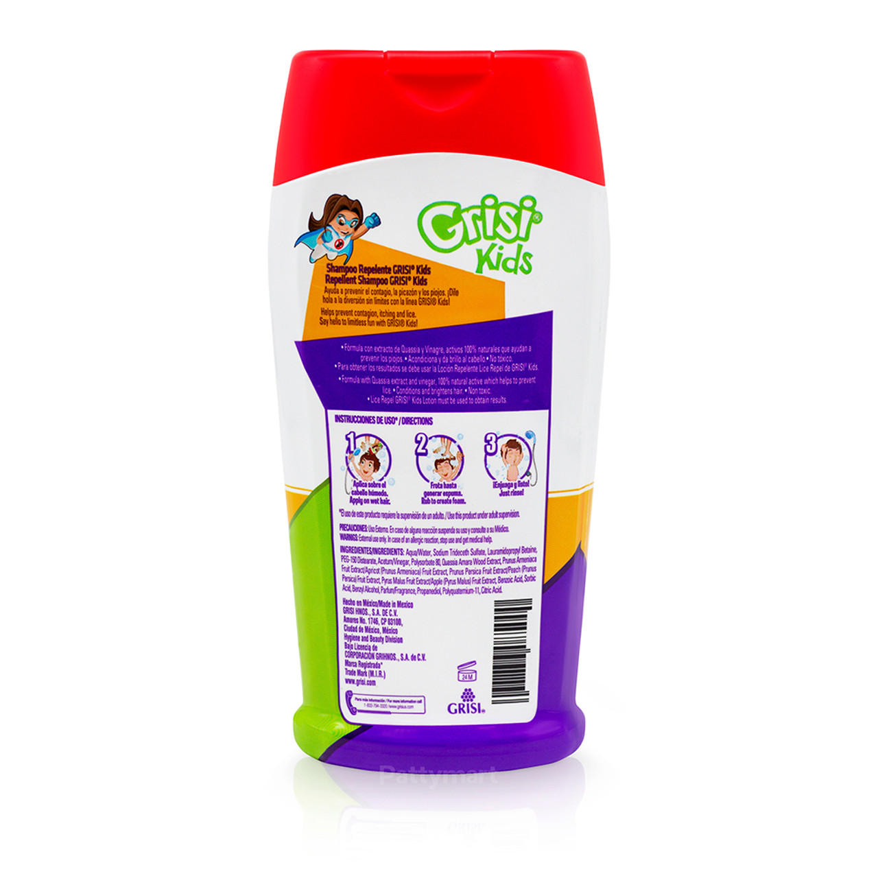 Grisi - Locion - Lice Repellent / Repelente de Piojos - 8.4 Oz