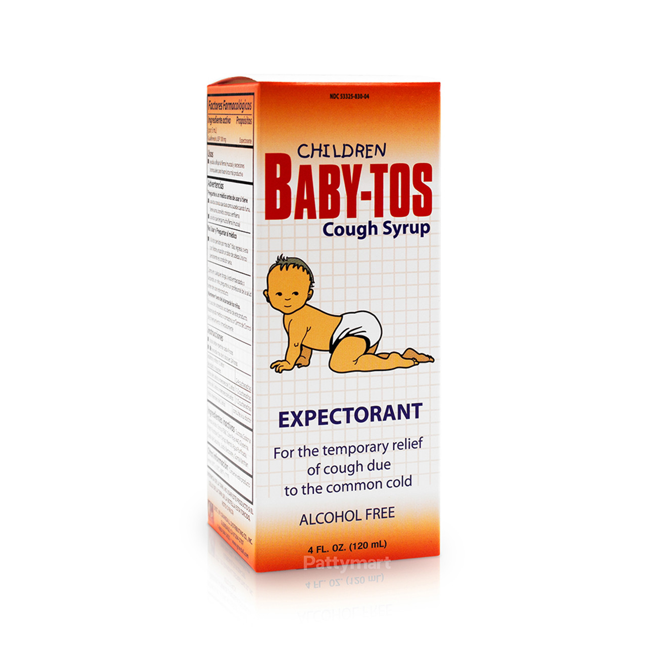 Bronchotos Pediátrico – Jarabe tos seca y productiva. Niños partir de 1  año. Sin Lactosa. Sin Gluten. Sabor fresa. : : Salud y cuidado  personal