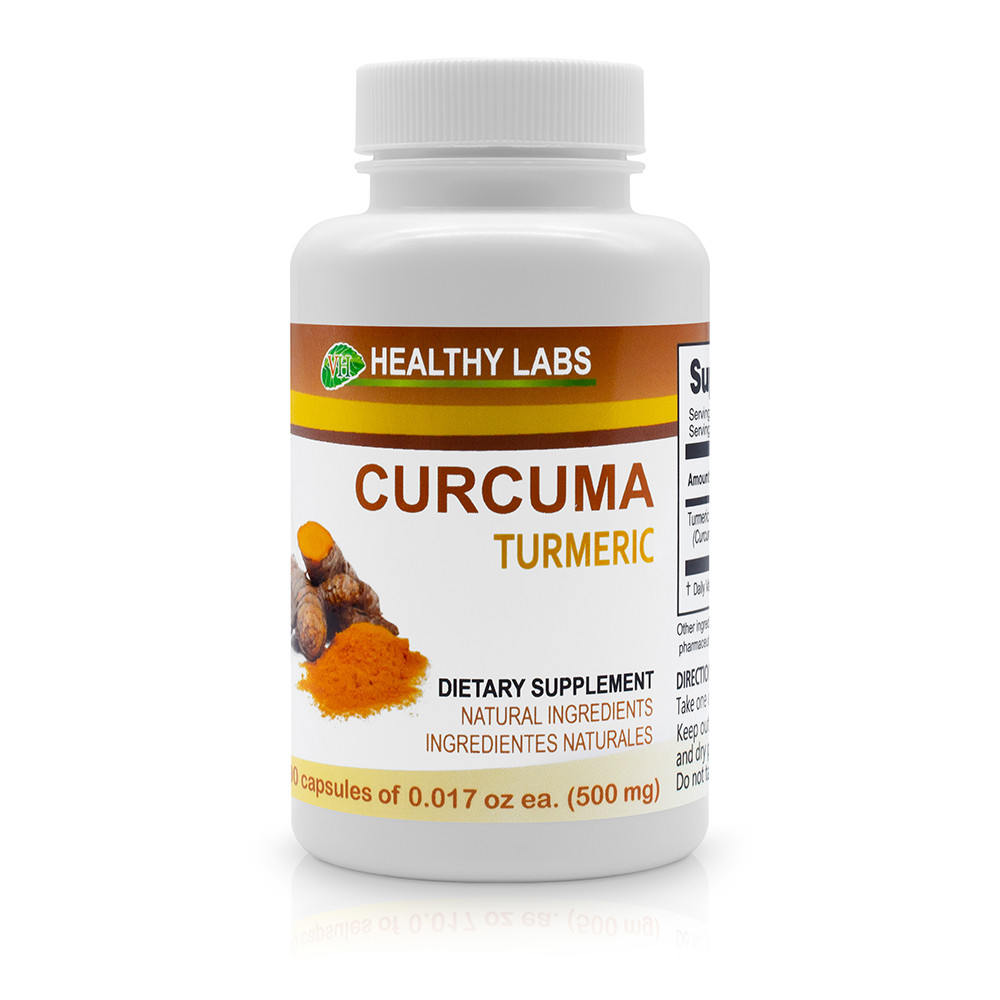 Qunol Turmeric Capsules – 90 Count, 750mg Per Capsule, Antioxidant Supplement