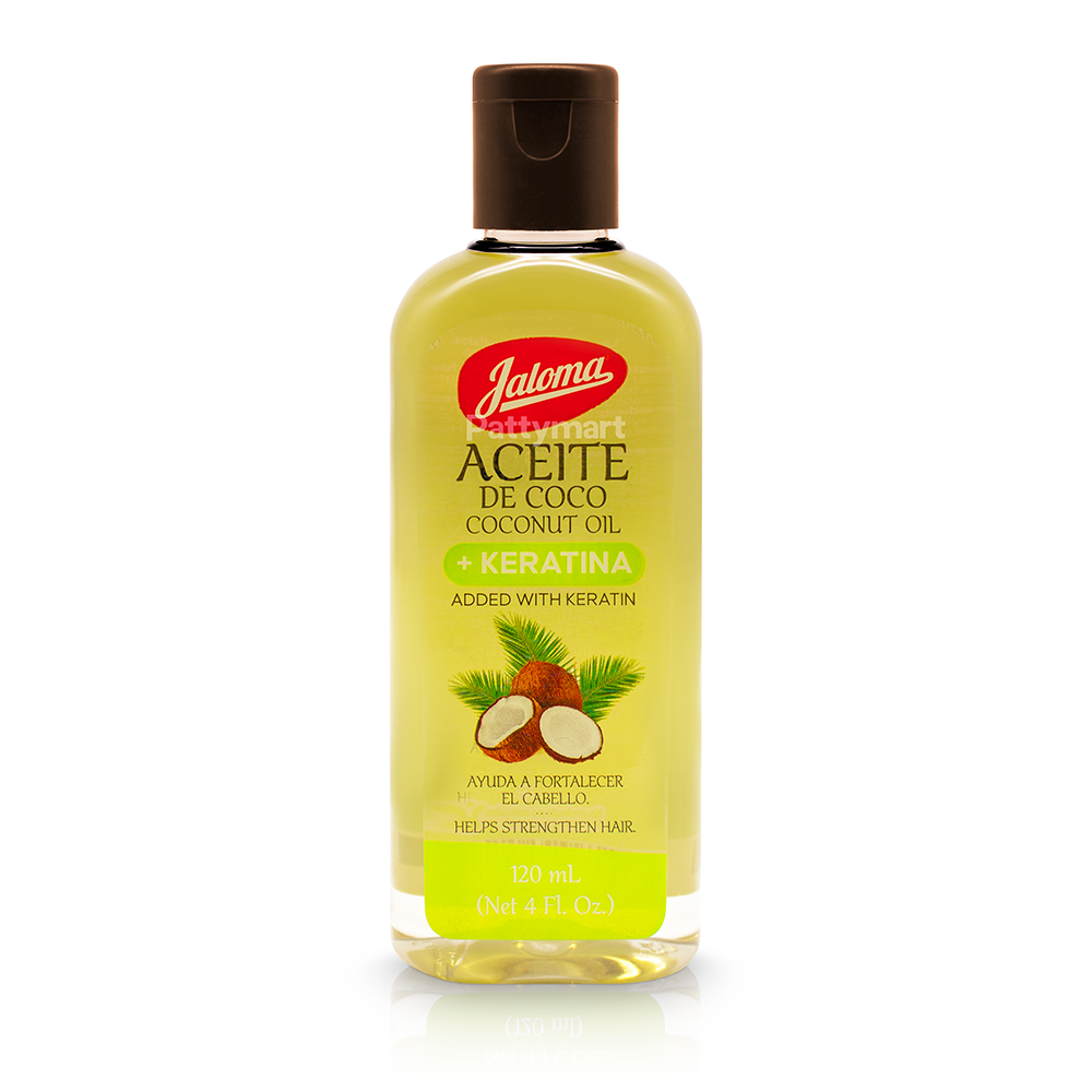 Jaloma Keratina De Coco Para El Cabello Aceite De Coco- Strengthen