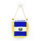 Mini Bandera - El Salvador