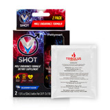 Set // V Shot (2 Botellas por caja) + Tribulus - Terrestris Sobre (2 Caps)