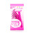 Pink razor disposable x 5 / Rastrillo Rosa de afeitar desechable x 5 Pink razor disposable x 5 / Rastrillo Rosa de afeitar desechable x 5