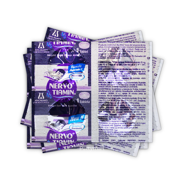 nervo tiamin natural sleep support supplement
