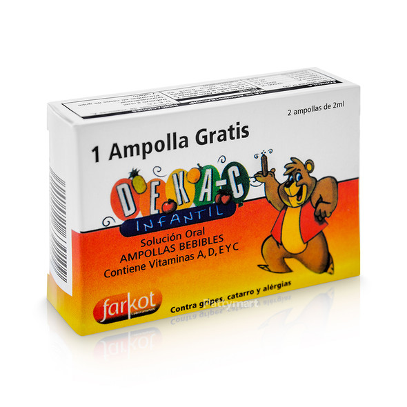 DEKA-C INFANTIL AMPOLLAS BEBIBLES DKC