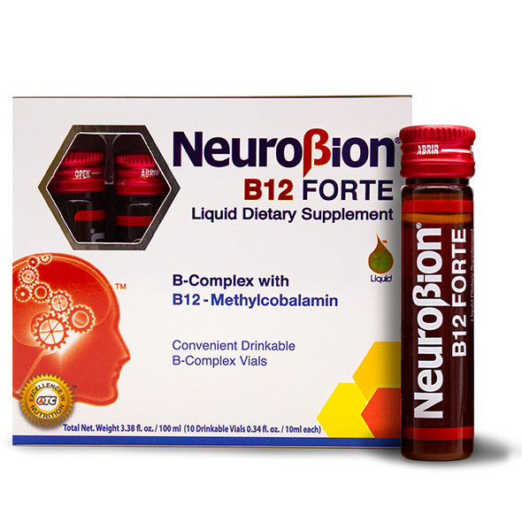 Neurobion B-12 Forte 10 viales_Box&vials_CajaYviales