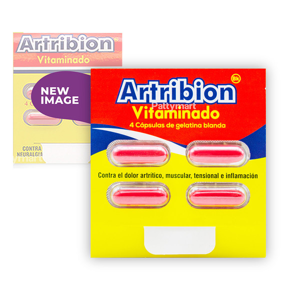2 Pack // Artribion Vitaminado x 4 Caps/ 2 Sobres  X 4 Caps