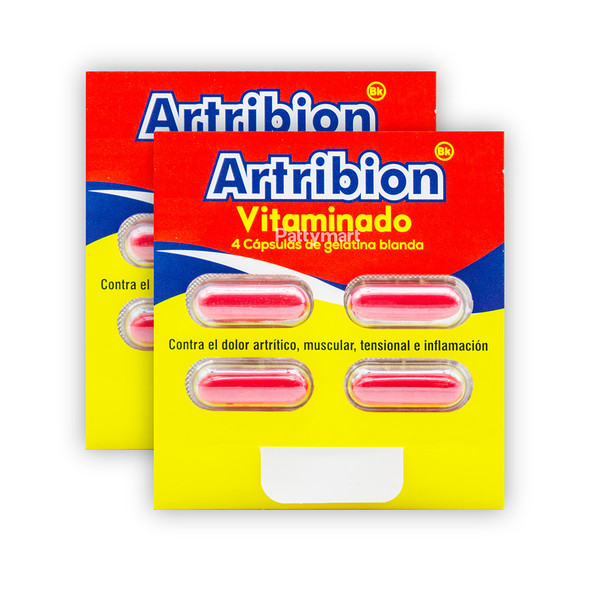 2 Pack // Artribion Vitaminado x 4 Caps/ 2 Sobres  X 4 Caps 2 Pack // Artribion Vitaminado x 4 Caps/ 2 Sobres  X 4 Caps