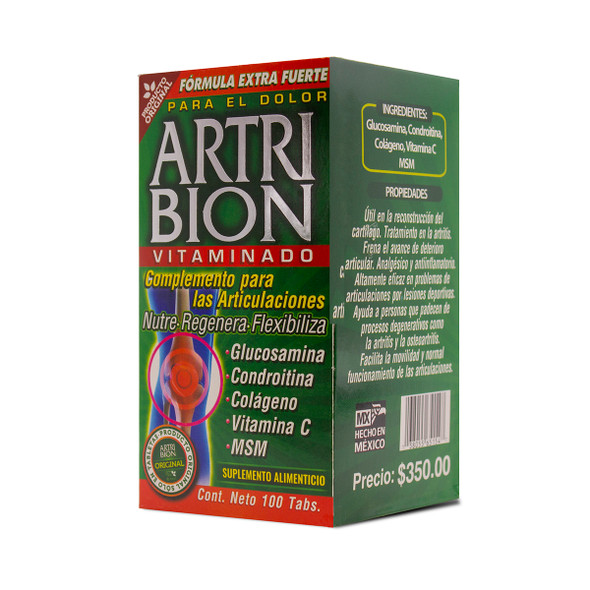 ARTRIBION TARRO VERDE 100 TABS