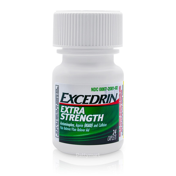 EXCEDRIN E/S X 24 TABS