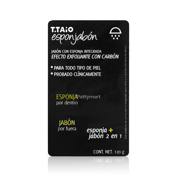 TAIO- Esponjabon Carbon