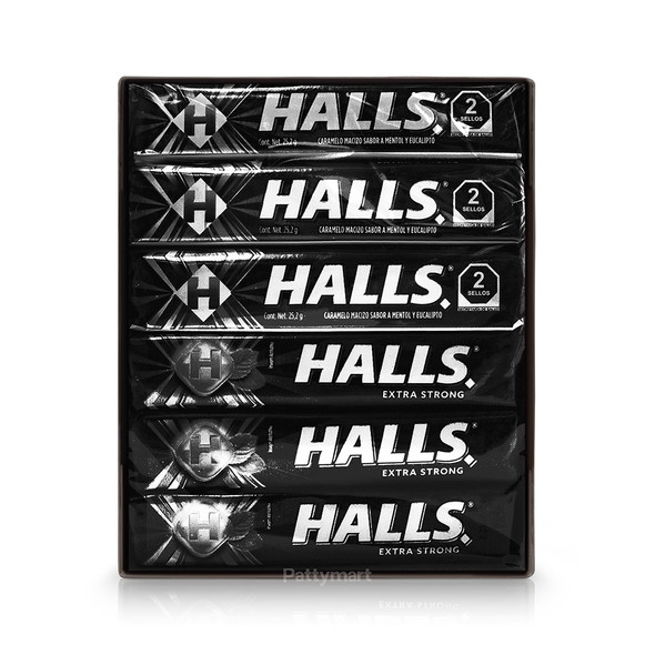 Halls Intense freshness - Extra strong/ Frescura intensa - Extra fuerte