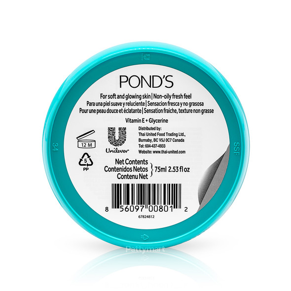 PONDS LIGHT MOISTURISER 2.5 OZ