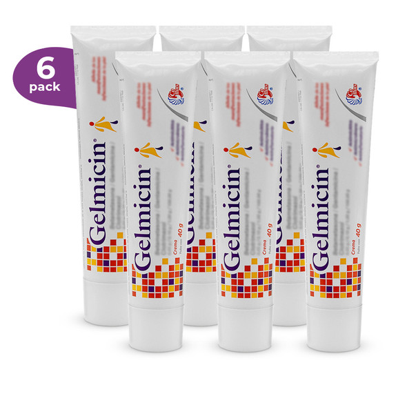 6 Pack // Gelmicin Cream 40 gr