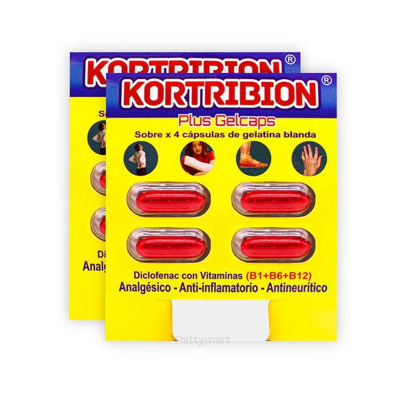 2 Pack // Kortribion Vitaminado Sachet x 4 Caps