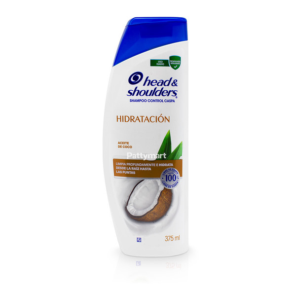 Head & Shoulders - Shampoo Coconut Oil / Champú Hidratacion Aceite De Coco (375 ml)