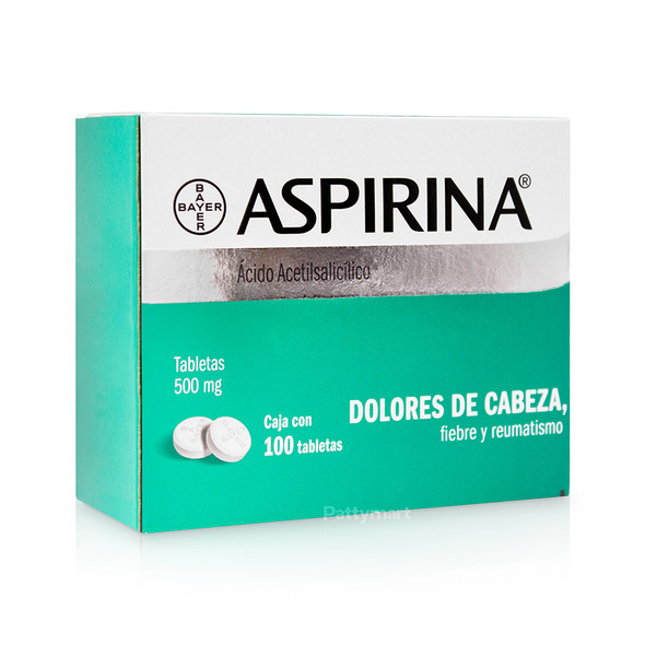 Aspirina x100 tabs_Caja