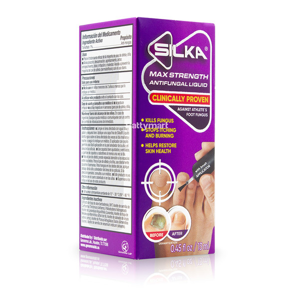 Silka Liquido Antifungico Uñas (13 ml)