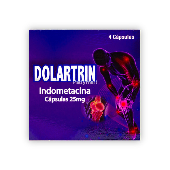Dolartrin - Cápsulas De Indometacina Para Dolor E Inflamación / Indomethacin Capsules For Pain And Inflammation (Display)