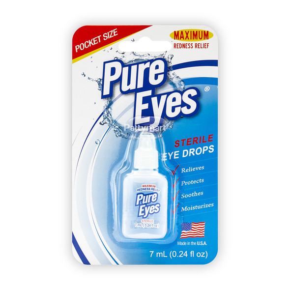 Pure Eyes - Gotas Oftálmicas Lubricantes / Lubricating Eye Drops (7 Ml) Pure Eyes - Gotas Oftálmicas Lubricantes / Lubricating Eye Drops (7 Ml)