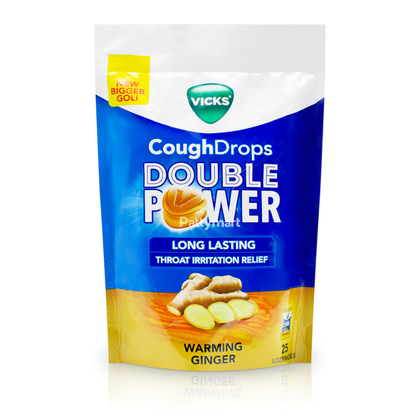 Vicks - Pastillas Para la Tos Doble Poder / Double Power Cough Drops (25 Und)