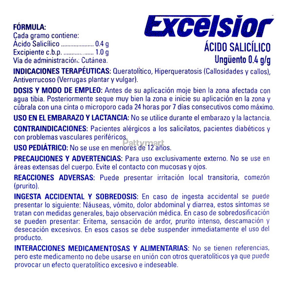 Excelsior - Pomada Multiusos / Excelsior Multipurpose Ointment (8 Gr) Excelsior - Pomada Multiusos / Excelsior Multipurpose Ointment (8 Gr)