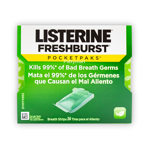Listerine - Pastillas Refrescantes Para el Aliento / Fresh Breath Tablets (24 Tabs)
