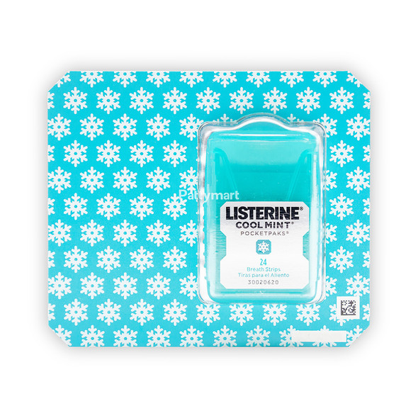 Listerine Cool Mint – Pastillas Refrescantes Para el Aliento / Fresh Breath Tablets Cool Mint (24 Tabs)