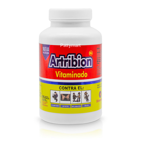 Artribion - Cápsulas Vitaminado / Vitaminated Capsules Bottle (60 Caps)