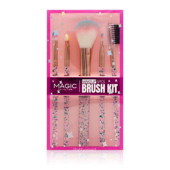 Magic Collection – 5PCS Brush Kit – Makeup Brush Set – 5 Pcs