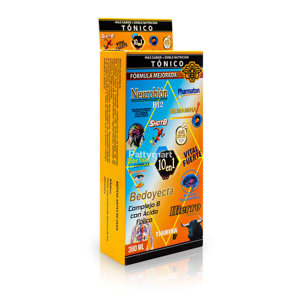 Tónico 10 en 1 – Bedoyecta Complex B Tonic – 380 ml