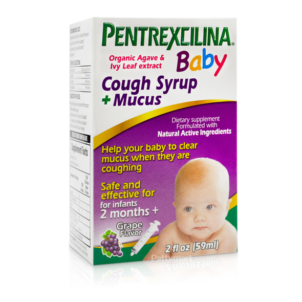 Pentrexcilina Baby cough syrup bottle