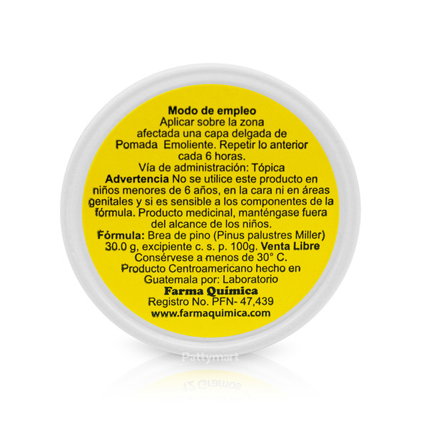 Pomada Emoliente – Topical Skin Ointment – 12 g